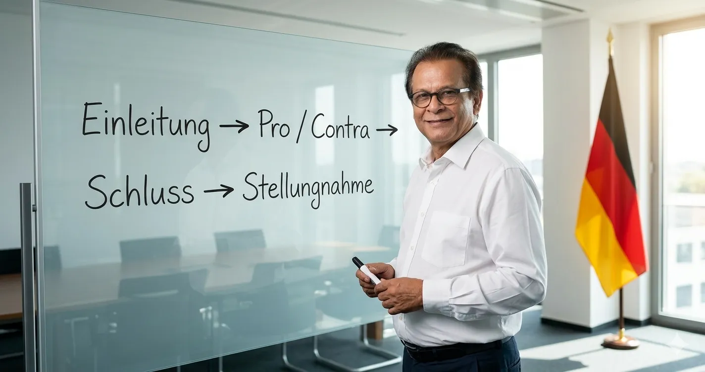 How to Plan a Topic / Presentation in German at B2: Structure, Transitions & Goethe Vortrag Strategy